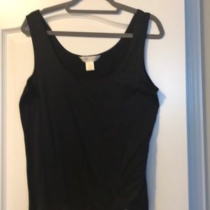Black tank top